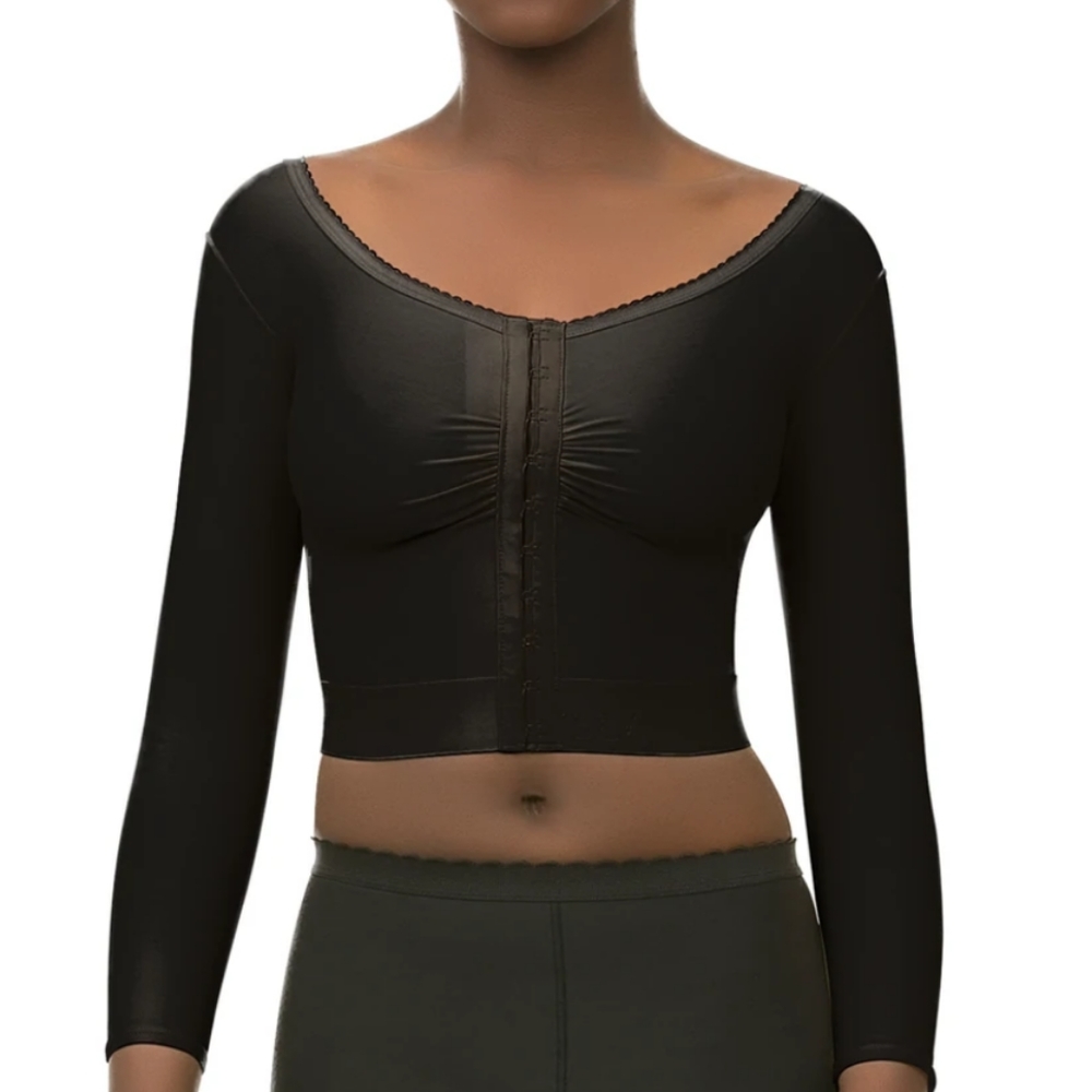 ISAVELA bolero vest with sleeves
